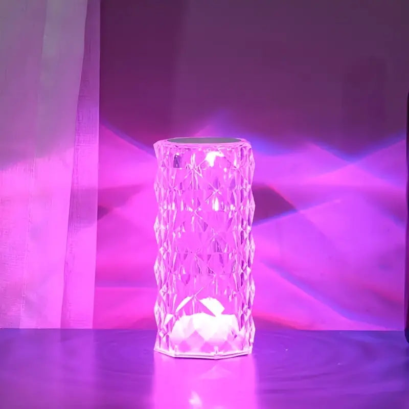 CrystalGlow™ Touch Sensitive Crystal Lamp