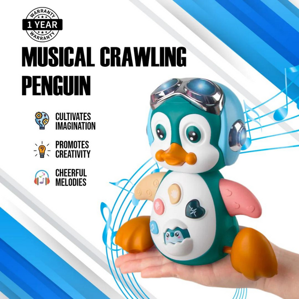 PenguiniTune™ Musical Crawling Penguin