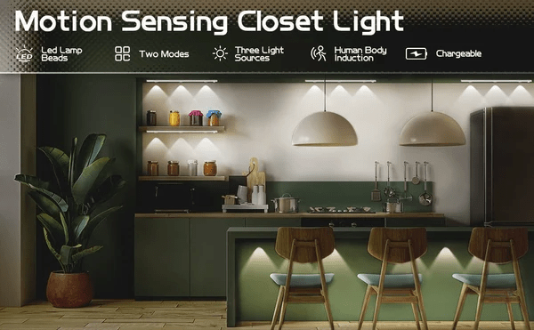 OmniGlow™ Motion-Sense Cabinet Light
