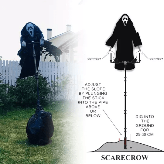 50% OFF - Halloween Special Offer - Scream ScareCrow