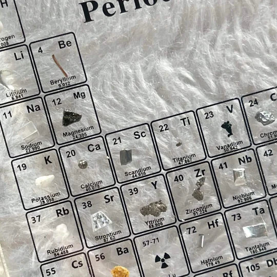 ATOMICA™ COLLECTOR'S EDITION - PERIODIC TABLE WITH REAL ELEMENTS