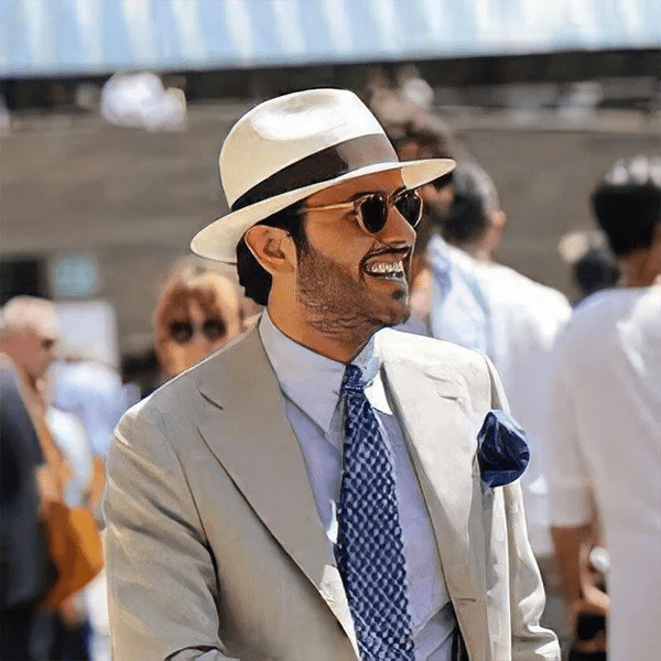 Ecuadorian Elegance: Handcrafted Panama Hat
